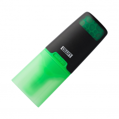 Маркер текстовый Liqeo Mini, зелёный, вид спереди