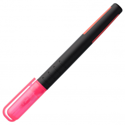 Маркер текстовый Liqeo Pen, розовый, вид сбоку