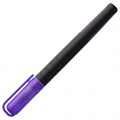 Маркер текстовый Liqeo Pen, фиолетовый, вид сбоку