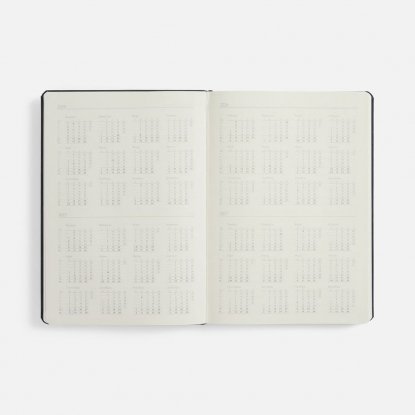Ежедневник Urban Hard, недатированный, черный