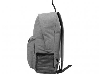 Рюкзак Сити, серый, карман