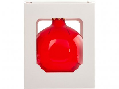 Стеклянный шар на елку Fairy tale, 6 см, красный