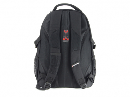 Рюкзак, Wenger, чёрный, спина