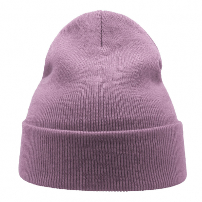 Шапка вязаная двойная Wind-S, сиреневая