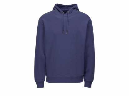 Толстовка с капюшоном Lisbon, унисекс, темно-синяя, S