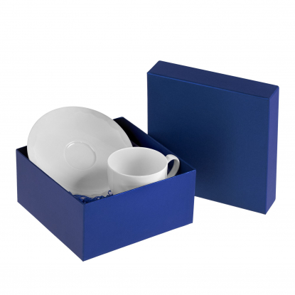Коробка Satin, малая, синяя, пример использования