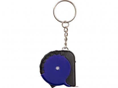 Рулетка-брелок Habana, 1м, ярко-синяя