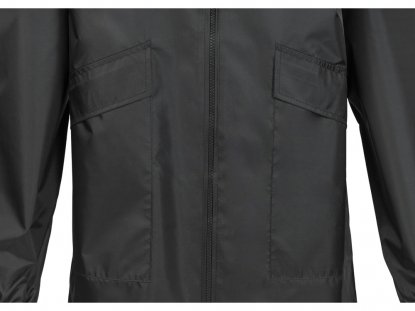 Дождевик Parka, унисекс, черный