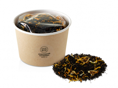 Чай черный Новогодний мандарин