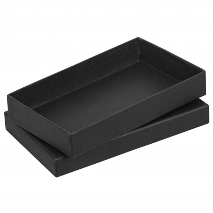 Коробка Slender, малая, черная, открытая