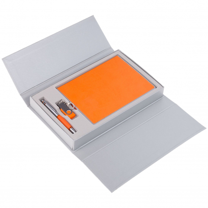 Набор Freenote, оранжевый, в подарочной упаковке