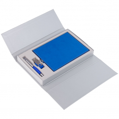 Набор Freenote, синий, в подарочной упаковке