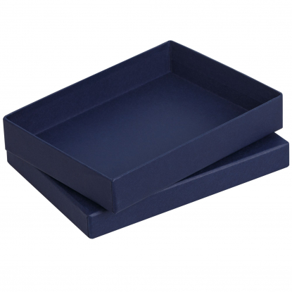 Коробка Slender, большая, синяя, открытая