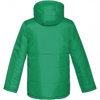 Куртка Unit Tulun, зеленая, вид сзади