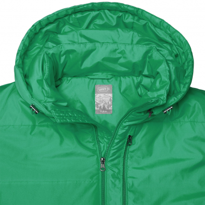 Куртка Unit Tulun, зеленая, приближенный вид