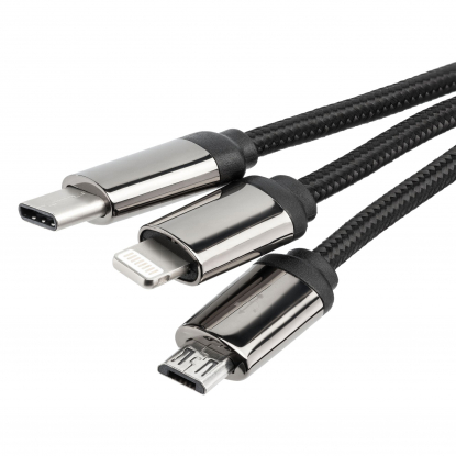 Универсальный кабель-брелок Uniscend Omniline, c Type-C, разъемы