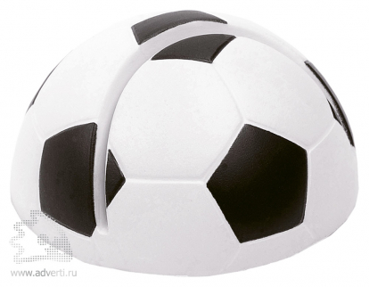 Антистресс - держатель для визиток Футбольный мяч