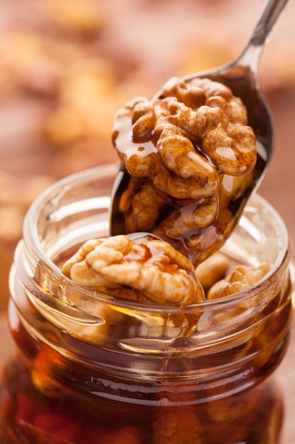 Набор Sweeting Nuts, мёд с грецкими орехами, очень вкусный