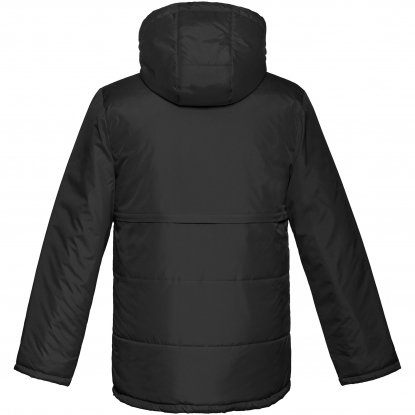 Куртка Unit Tulun, черная, вид сзади