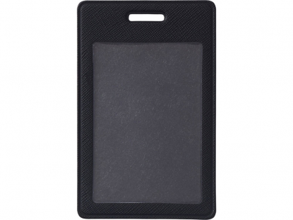 Чехол для пропуска с ретрактором Favor, черный