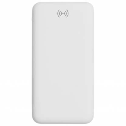 Внешний аккумулятор Uniscend All Day Wireless, 10 000 мAч, белый, вид спереди