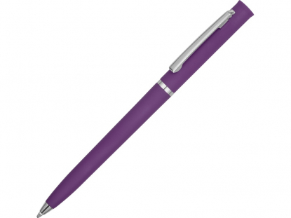 Ручка пластиковая шариковая Navi soft-touch, фиолетовая