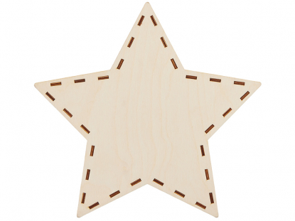 Шкатулка из фанеры в виде звезды Asteris