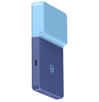 Беспроводное зарядное устройство Xiaomi Rui Ling Power Sticker, голубое