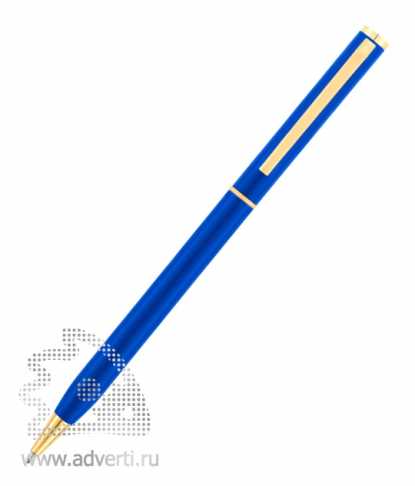 Ручка шариковая Атриум Gold, синий