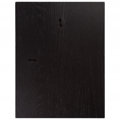 Плакетка Noble Silver, чёрная, оборотная сторона