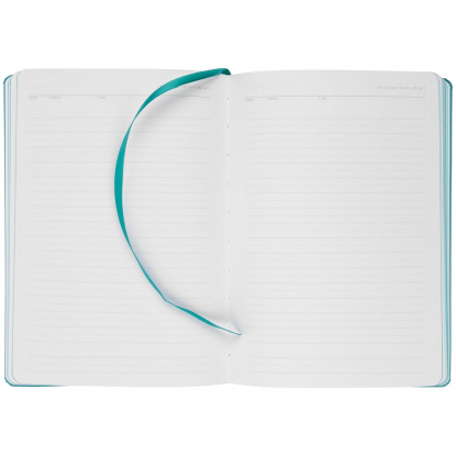 Ежедневник New latte, недатированный, бирюзовый