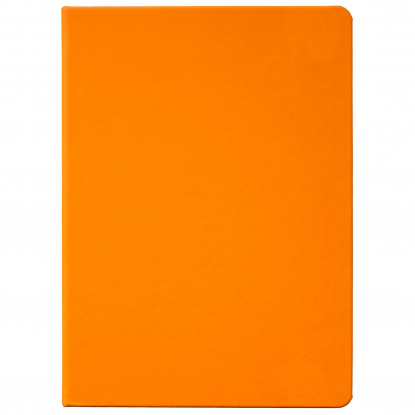 Ежедневник Shall, оранжевый, вид спереди