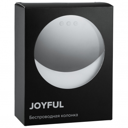 Беспроводная колонка Joyful, чёрная, в коробке
