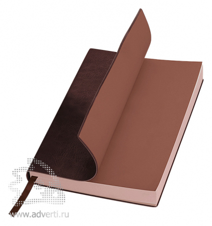 Ежедневник А5 Soft Line, коричневый, мягкая обложка