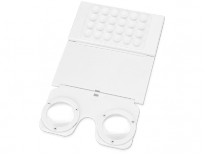 Очки виртуальной реальности Оптик, белый, в разложенном виде