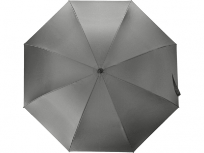 Зонт-трость Lunker с куполом диаметром 135 см, серый, купол