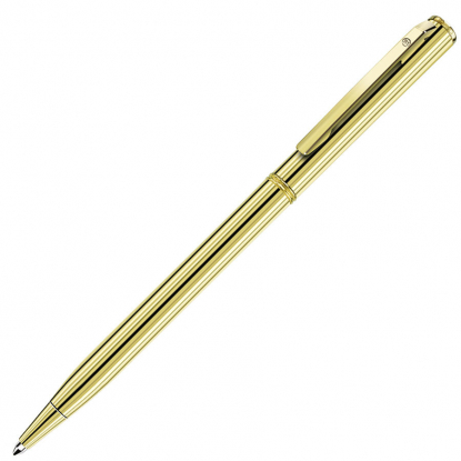 Шариковая ручка Slim Gold BeOne, золотистая