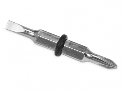 Ручка-стилус металлическая шариковая Tool, с уровнем и отверткой, отвертки 2 штуки