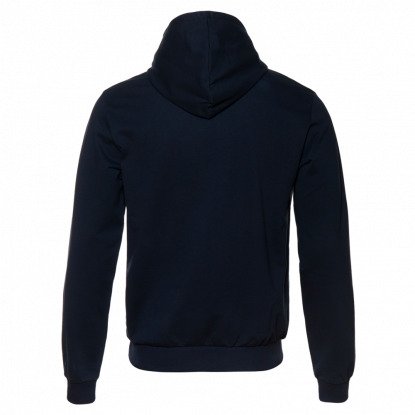 Толстовка StanHappy, унисекс, темно-синяя, вид сзади