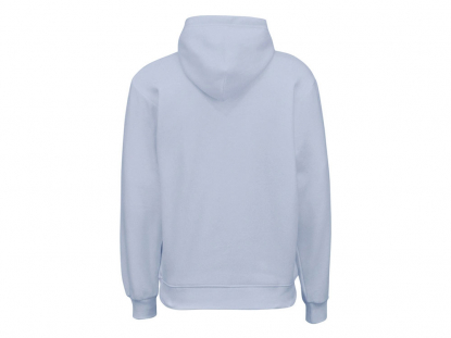 Толстовка с капюшоном Lisbon, унисекс, голубая, S