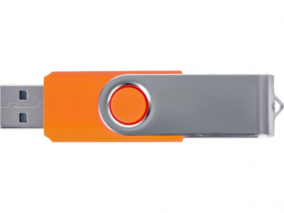 Флеш-карта Флэш С1, USB 2.0, оранжевая