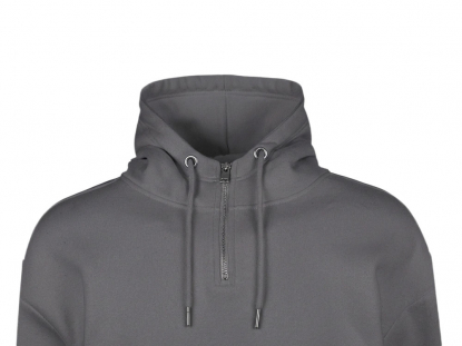 Худи Hamburg, унисекс, темно-серое