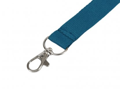 Ланьярд с карабином, голубой