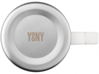 Стальная кружка с двойными стенками Climber Max, белая