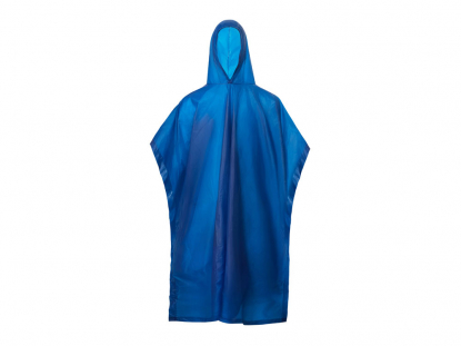 Пончо Hawaii c чехлом унисекс, синее