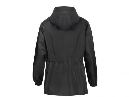 Дождевик Parka, унисекс, черный