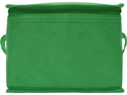 Сумка-холодильник Reviver из нетканого переработанного материала RPET, зеленая