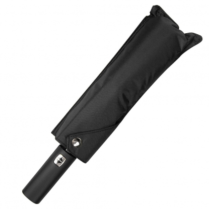 Зонт складной автоматический обратного сложения Forest Lotus Reverse, черный