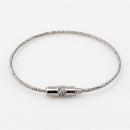 Тросик-кольцо Ring для обвеса, 15 см, стальной