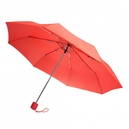 Зонт складной Lid, красный